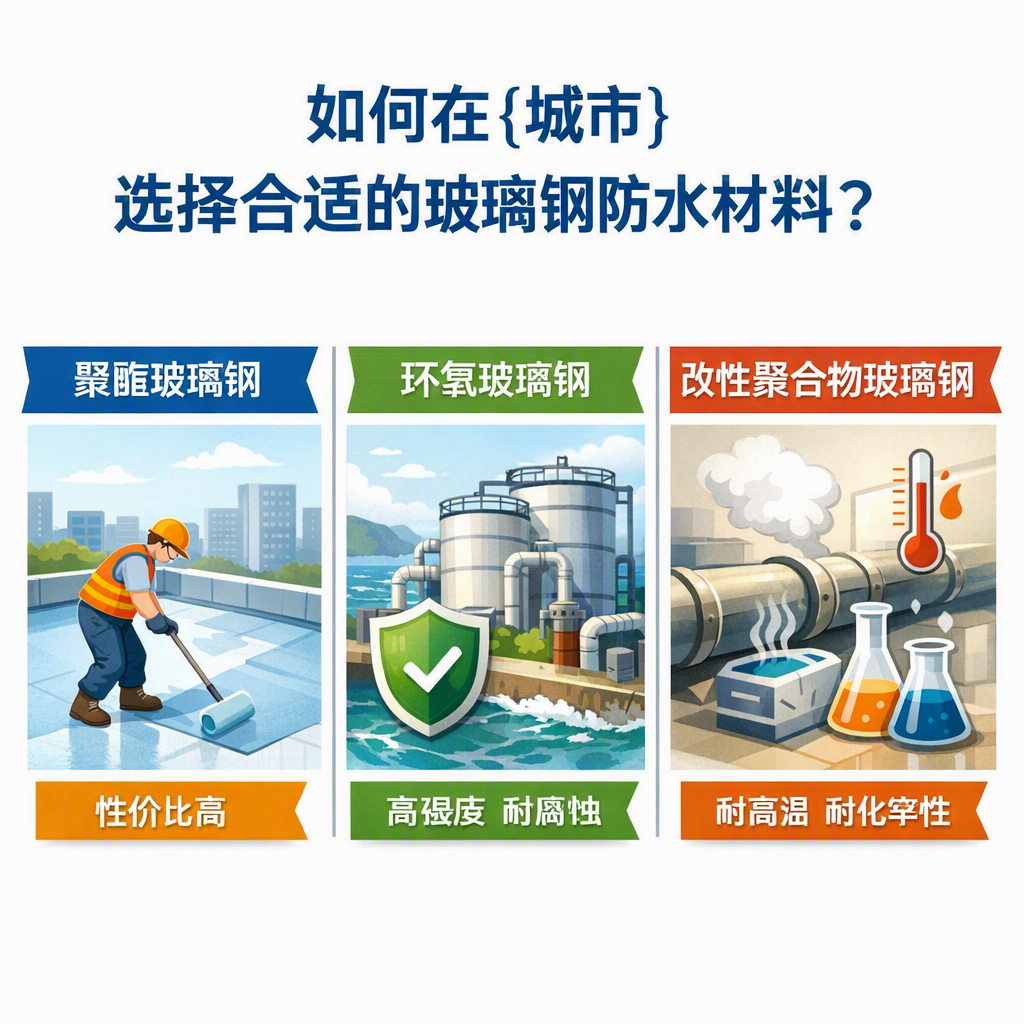 如何在黄南选择合适的玻璃钢防水材料?