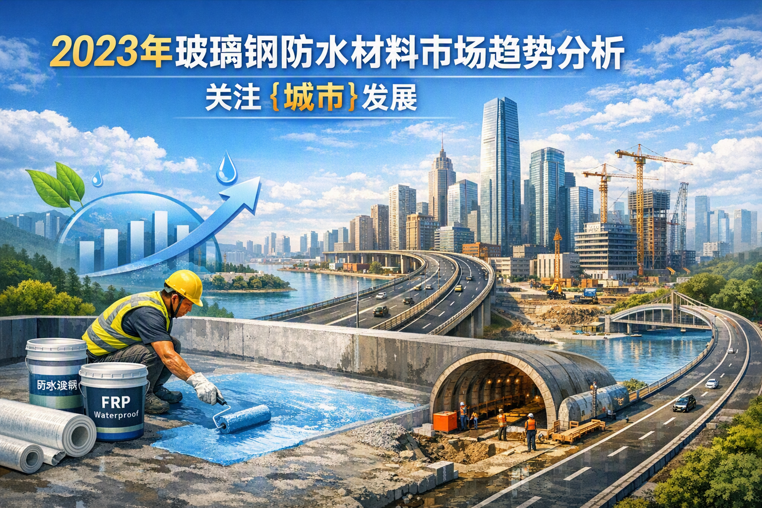 2023年玻璃钢防水材料市场趋势分析,关注 黄南 发展