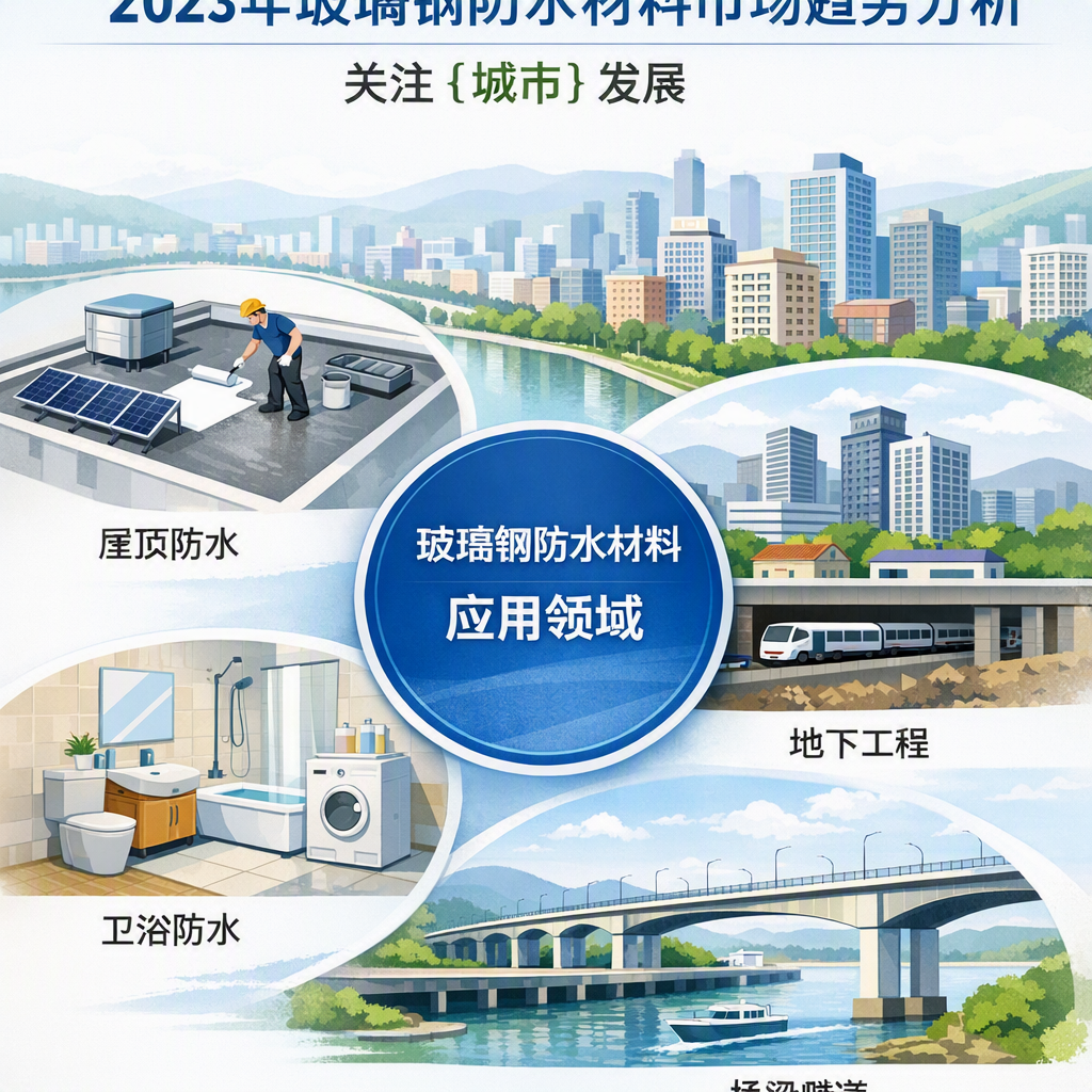 2023年玻璃钢防水材料市场趋势分析,关注 黄南 发展