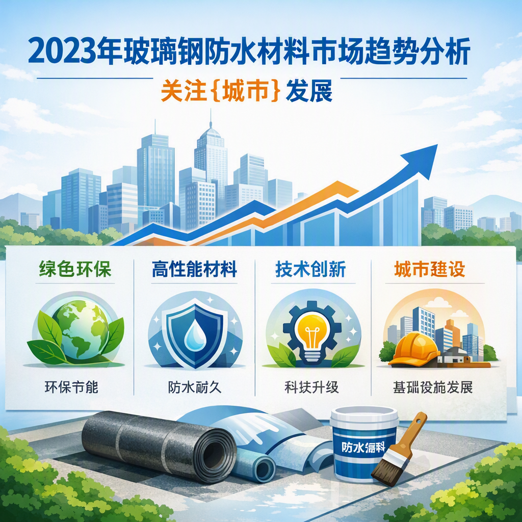 2023年玻璃钢防水材料市场趋势分析,关注 黄南 发展