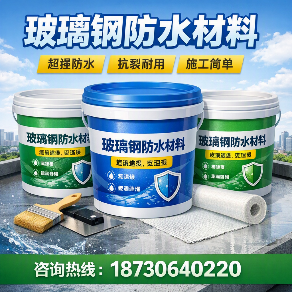 了解玻璃钢防水材料的市场趋势，黄南 企业不可不知